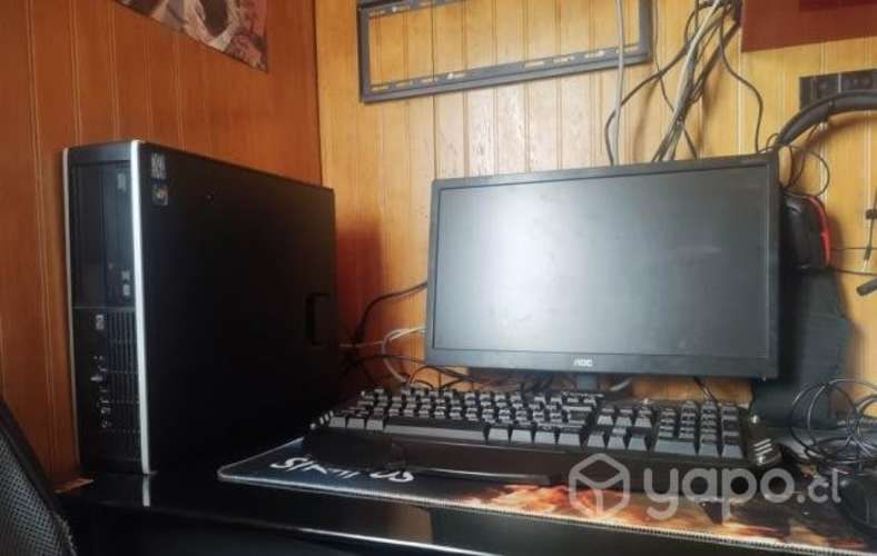 Computador HP 6200 Pro SFF + Monitor y Teclado