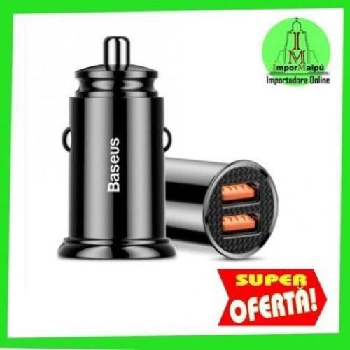 Cargador De Celular Auto 4.8 A BASEUS Original Min