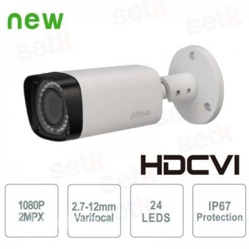 Camara Dahua Bala Hdcvi 2mp Vf 2.7-12mm Ip67 Ir30m