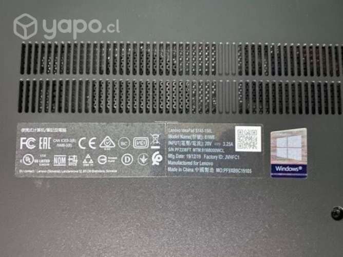 Notebook Lenovo IdeaPad S145-15iil