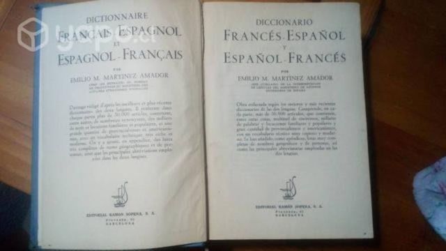 Diccionario Francés Español buen estado
