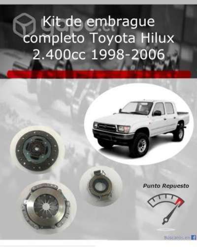 Kit de embrague Toyota Hilux 2.