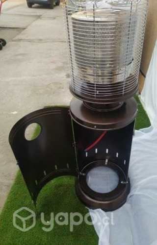 Estufa De Patio Baja A Gas / Interior