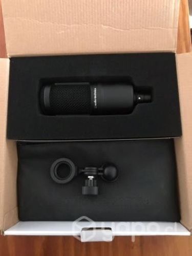 Micrófono condensador audio-technica at2020