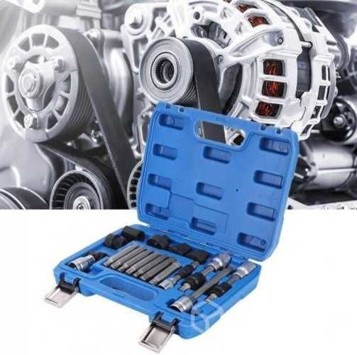 Puntas Dados Extractor Poleas Alternador 18 Pcs