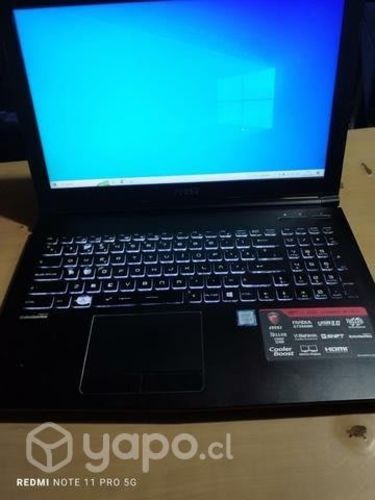 Notebook gamer msi i5