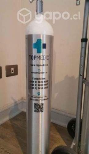 Tanque de oxigeno pequeño