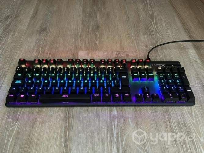 Teclado Mecánico Gamer Hyperx Alloy Origins 100%