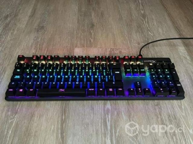 Teclado Mecánico Gamer Hyperx Alloy Origins 100%