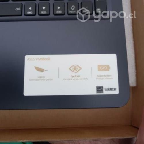 Notebook Asus nuevo