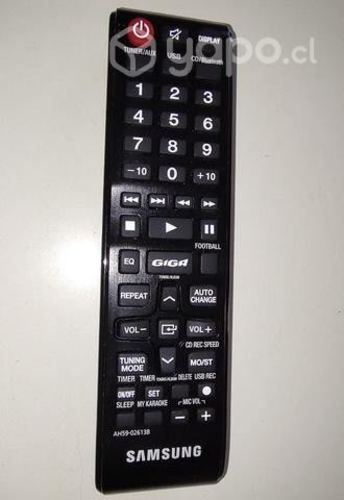 Control Remoto sistema Sonido Samsung Original
