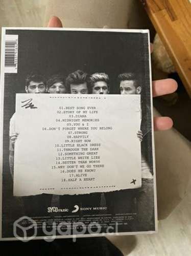 Libro one direction + CD MDNM