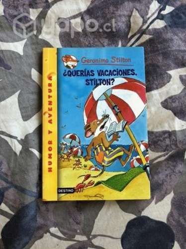 Pack 2 libros geronimo stilton