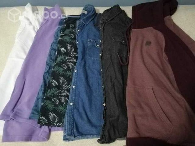 Lote de poleras varon