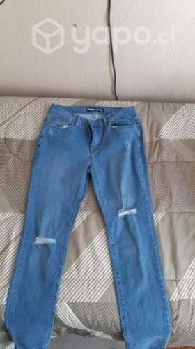 Jeans Mossimo My Kingdom Skinny Rasgado