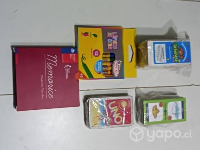 Set de juegos didacticos