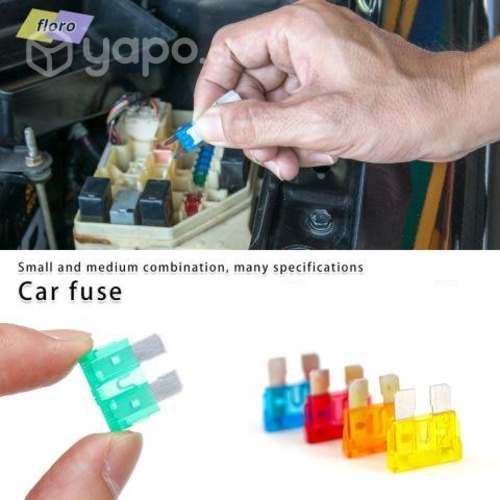 Kit Set de 10 Fusibles Eléctricos 12v Autos Motos