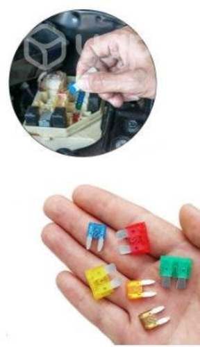 Kit Set de 10 Fusibles Eléctricos 12v Autos Motos