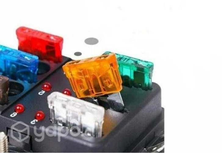 Kit Set de 10 Fusibles Eléctricos 12v Autos Motos