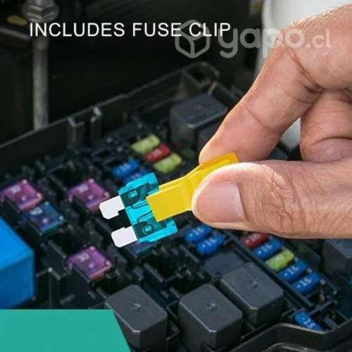 Kit Set de 10 Fusibles Eléctricos 12v Autos Motos