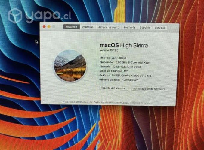 Apple Macpro 5.1 Torre actualizado