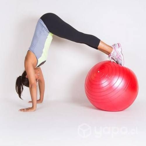 Pelota balón Pilates 65 cm con Inflador cod.328-2