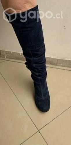 Botas color azul marca Elena Cañas t38 bucaneras