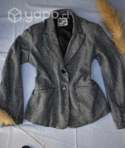 Blazer mujer a cuadros talla M
