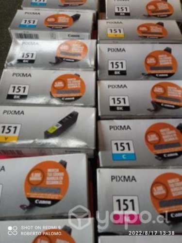 Tintas canon 151 colores originales