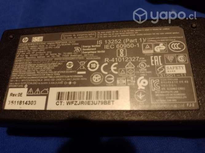 Cargador original para notebook HP EliteBook 840 G