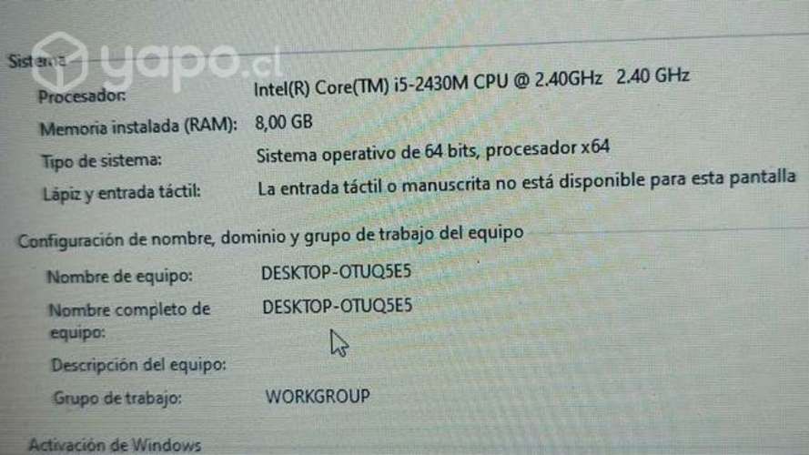 Notebook Lenovo E420