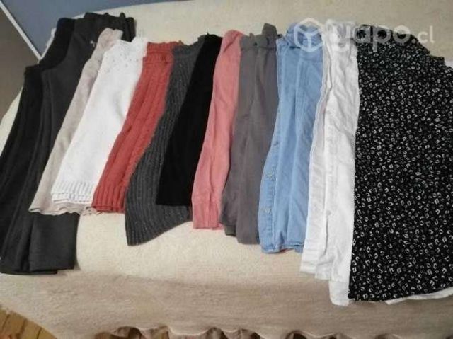 Lote de sweaters y chalecos