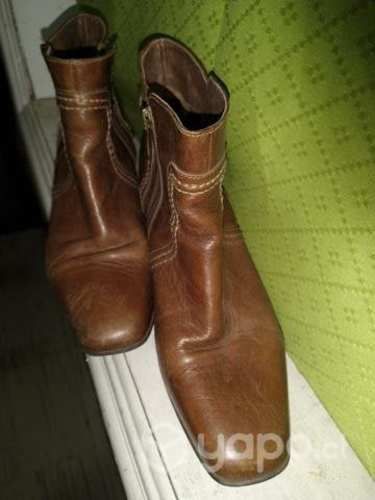 Botines de cuero original para dama 16 horas