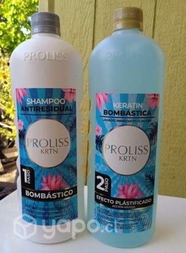 Packs alisantes con Keratina