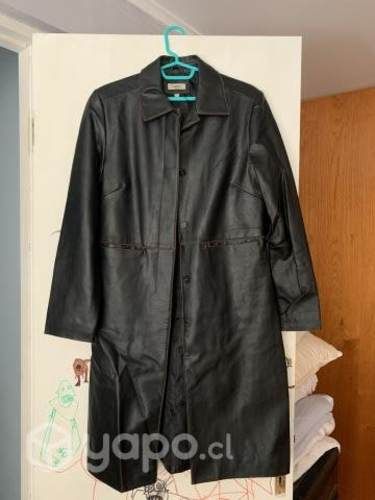 Chaquetón de eco cuero