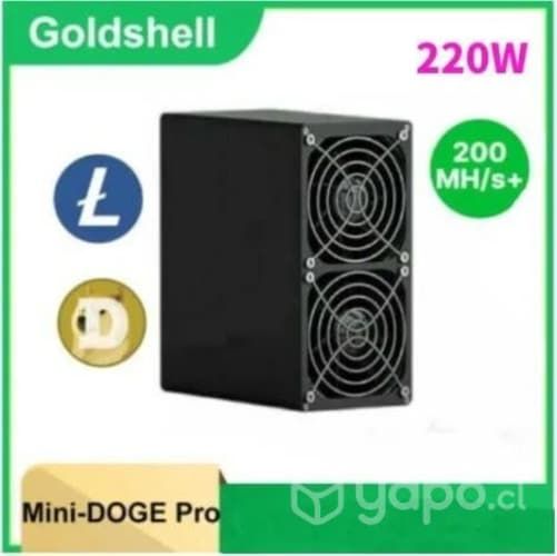 Goldshell mini doge pro (Minero ASIC)