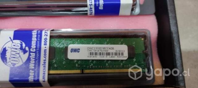 Memoria 4GB DDRe para Mac