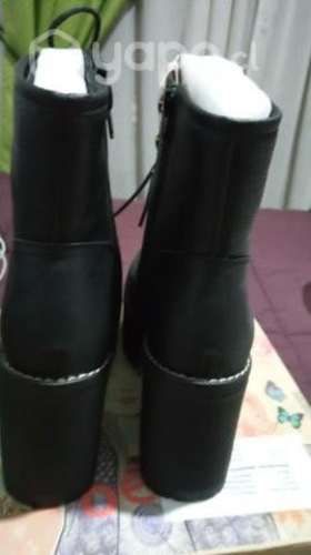 Botin tacos grueso, nuevo