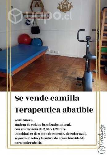 Camilla terapeutica Abatible XL seminueva