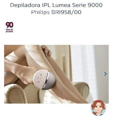 Depiladora Láser Phillip Lumea 9000