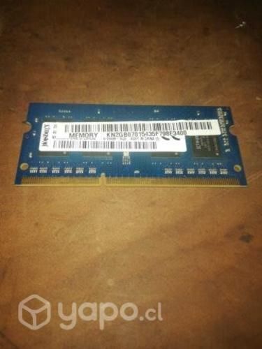 RAM Kingston 2GB DDR3 SODIMM
