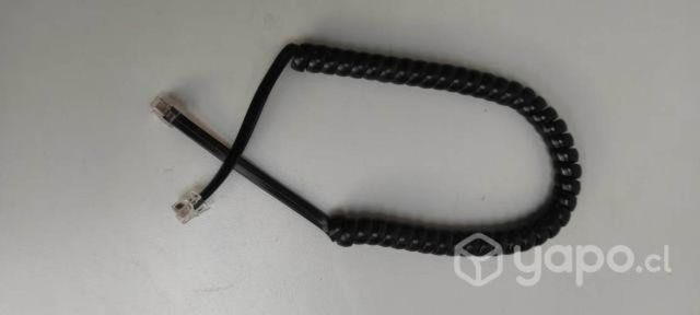 Cable espiral con conector