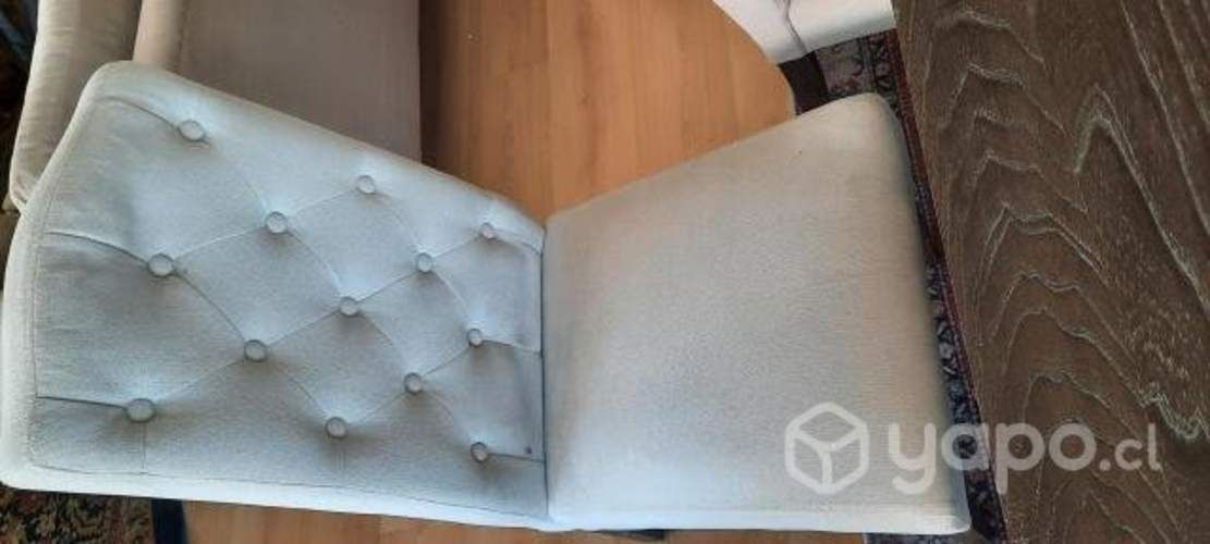 Comedor rectangular con Seis Sillas