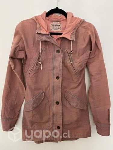 Chaqueta tela con gorro Burton