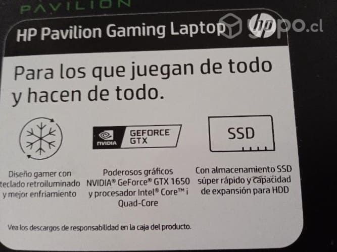 Notebook HP Pavilion