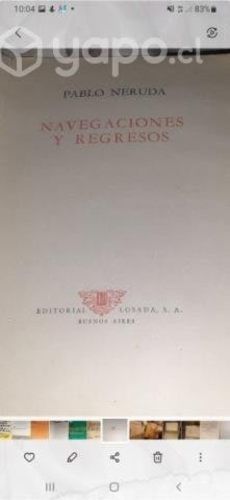 Pablo neruda navegaciones y regresos 1ra edicion