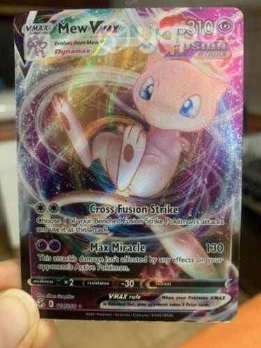 Carta Pokemon MEW VMAX