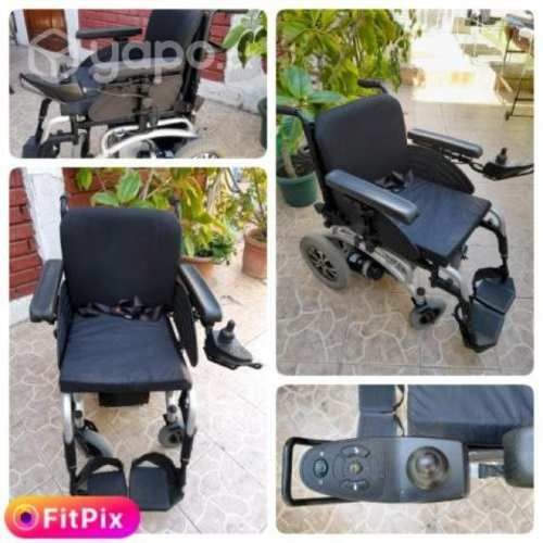 Silla de ruedas eléctrica con batería