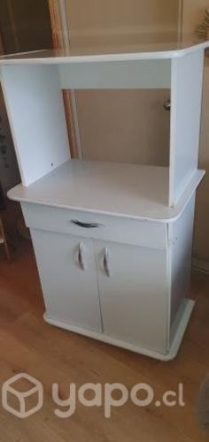 Mueble de cocina organizador de microonda