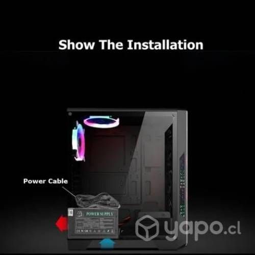 Fuente De Poder Atx 650w + Adaptador 8 Pines Tarje